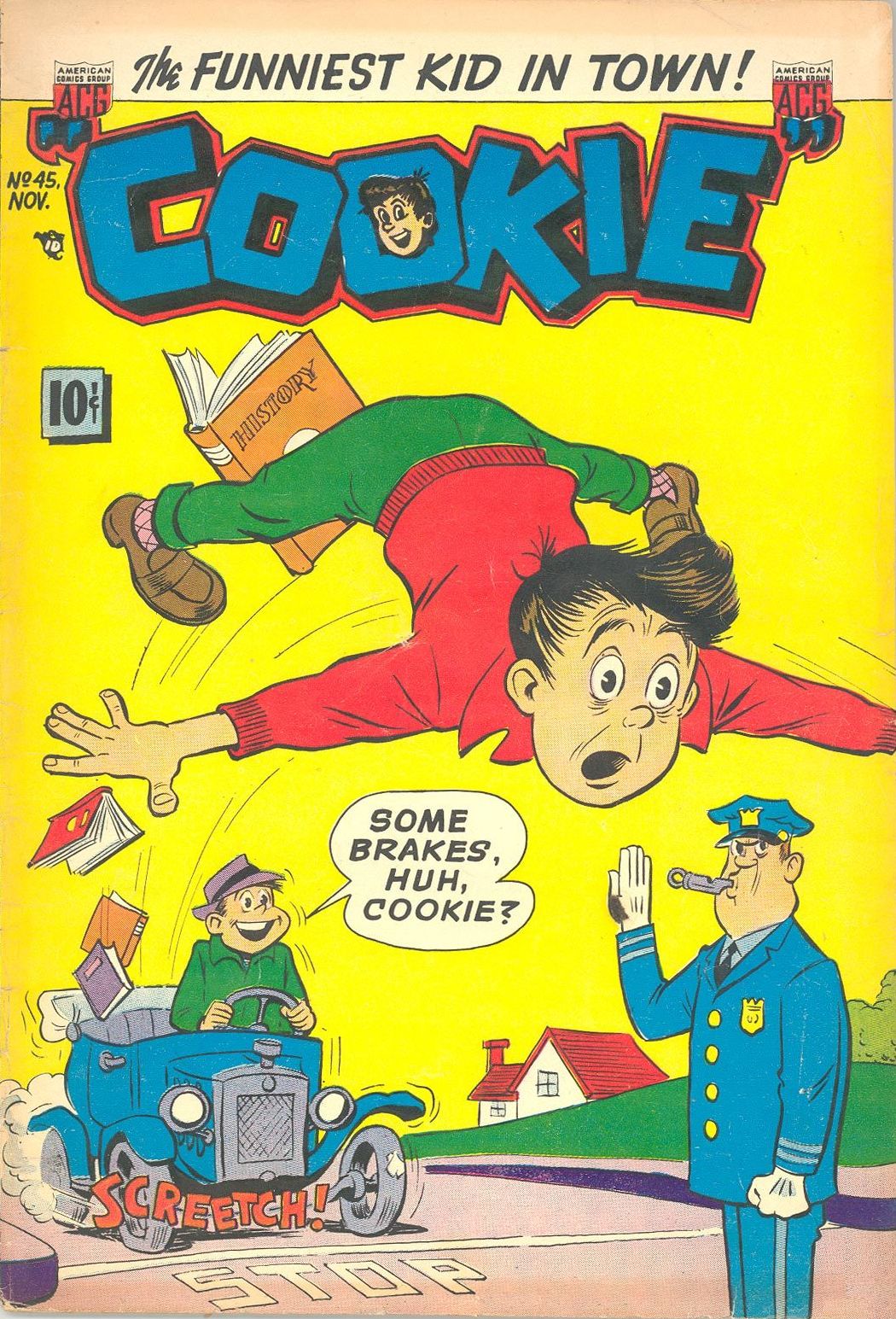 Cookie Number 45 Childrens Comic Book