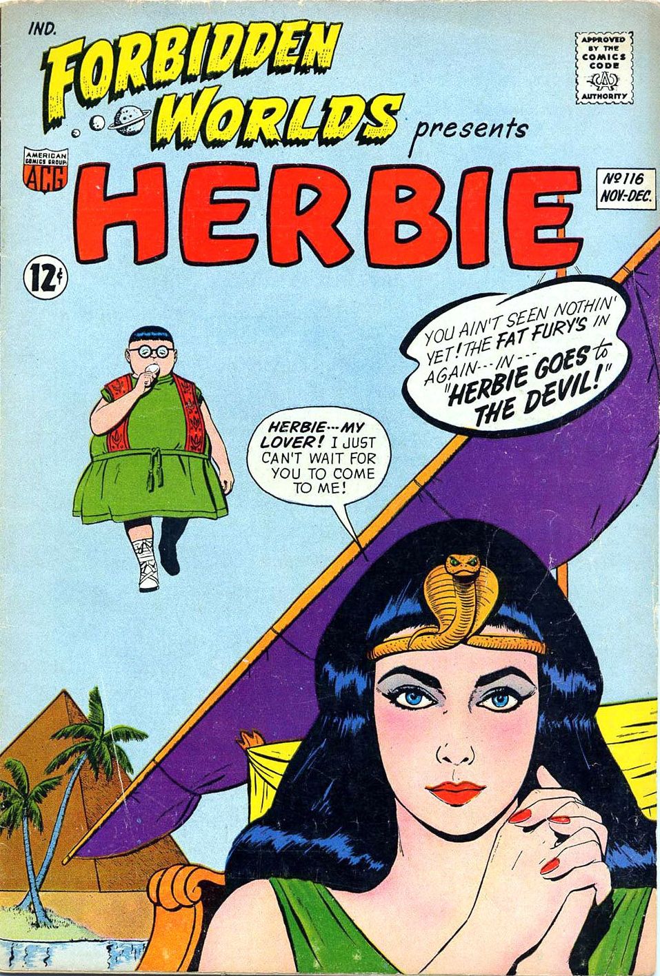 Forbidden Worlds Number 116 Horror Comic Book