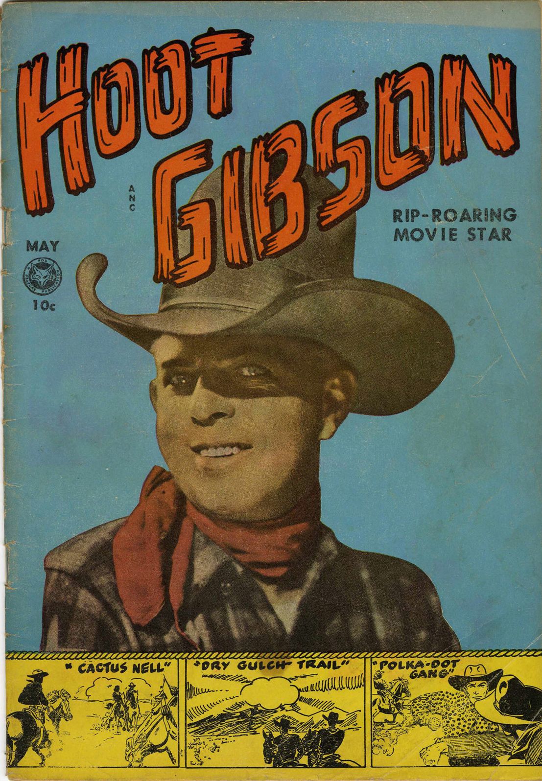 Hoot Gibson Number 5 Western Comic Book