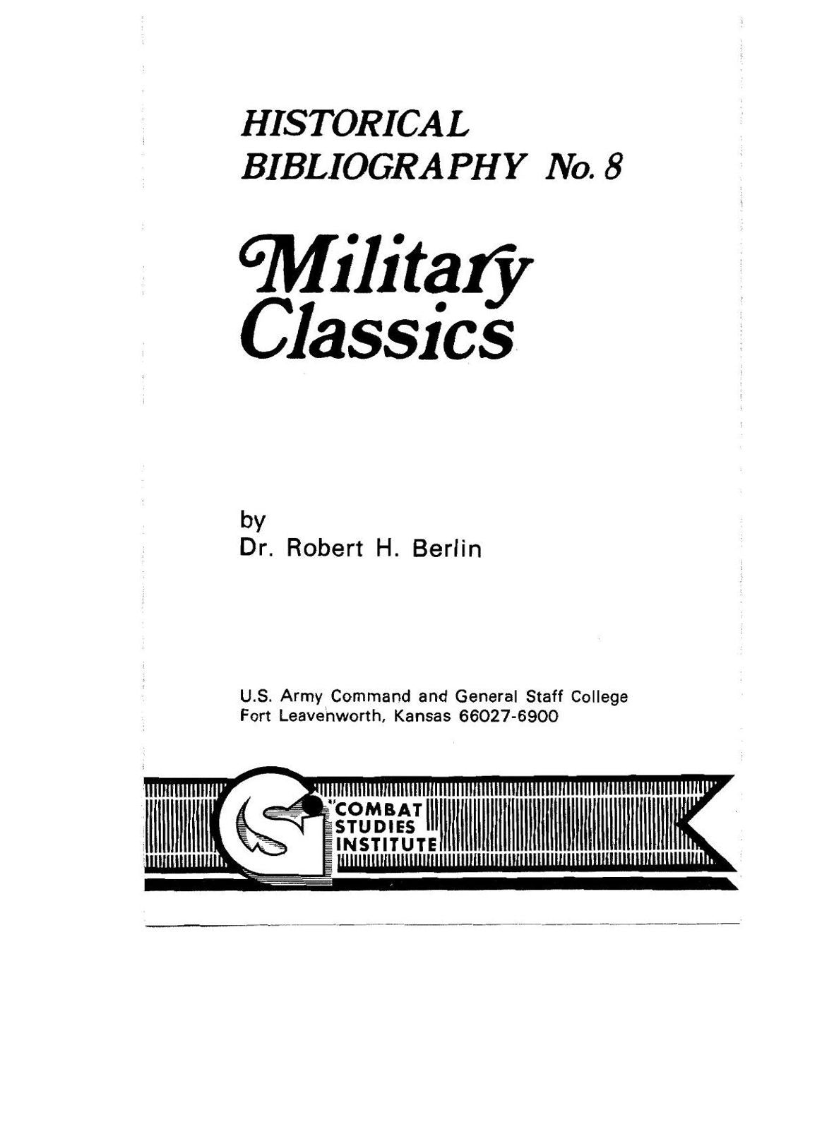 Military Classics