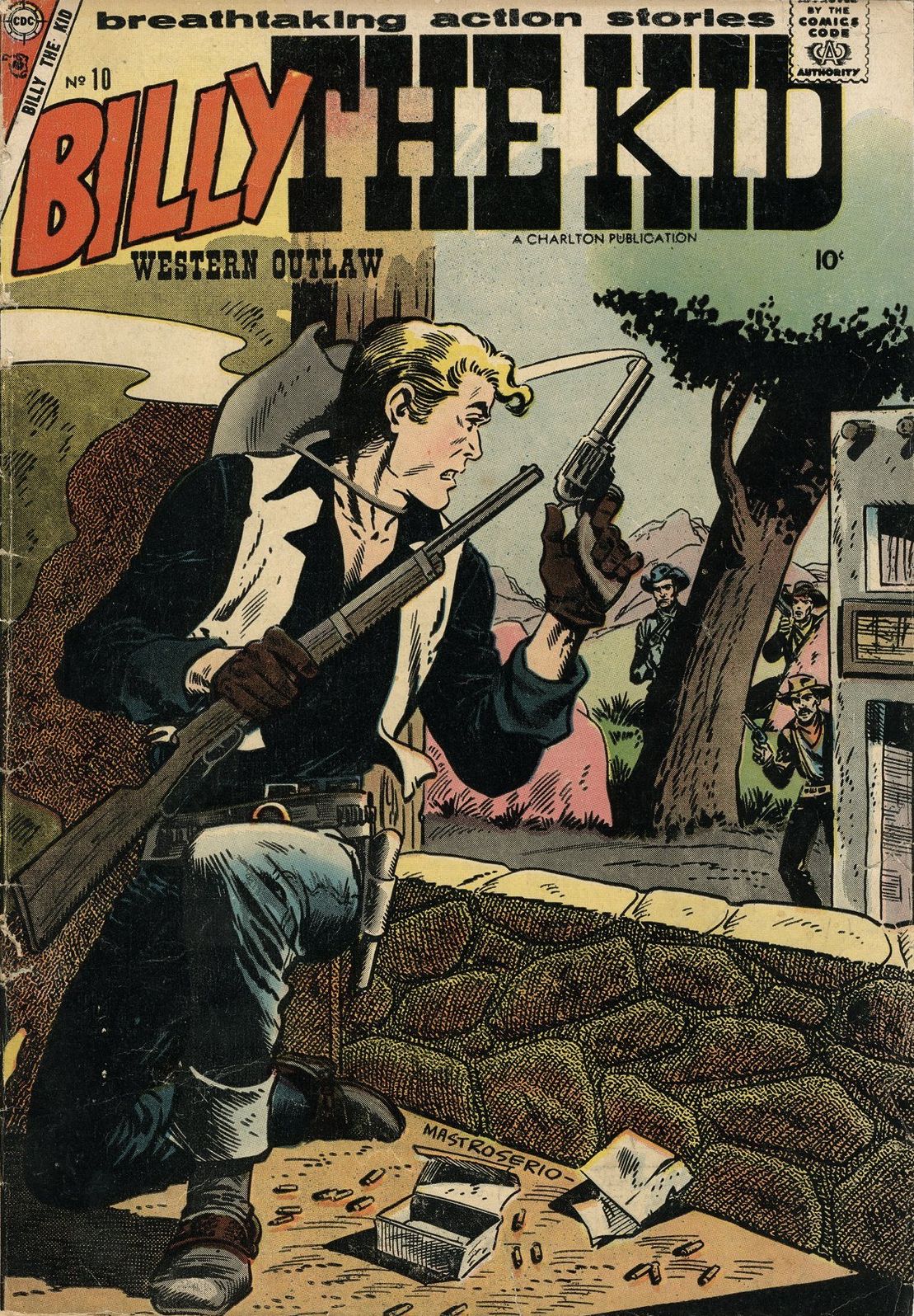 Billy the Kid Number 10 Western Comic Book
