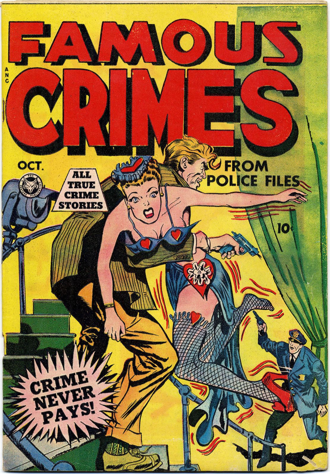 Famous Crimes Number 3 Crime Comic Book