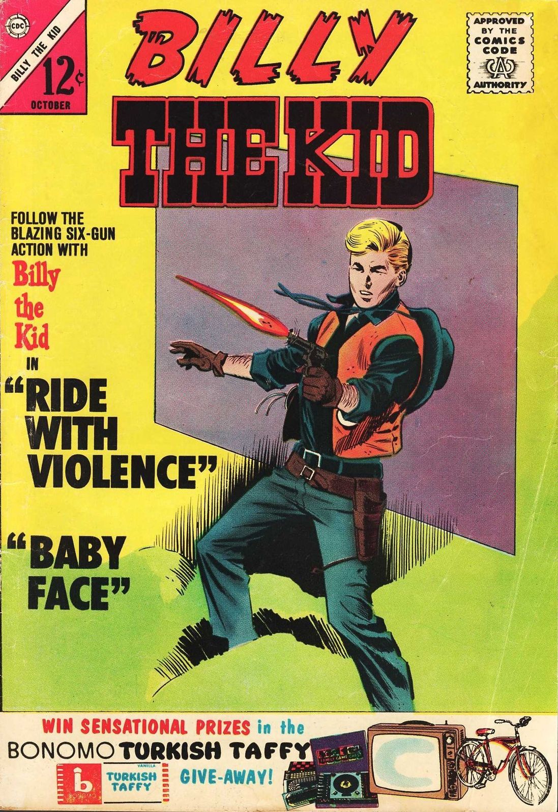 Billy the Kid Number 42 Western Comic Book