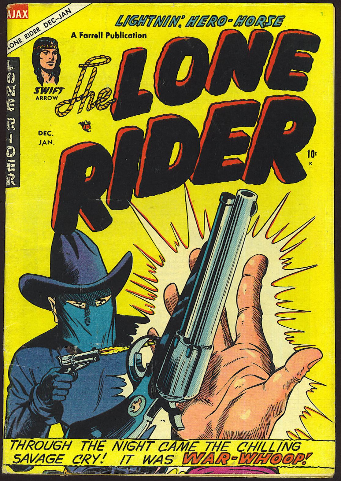 Lone Rider Number 23 Western Comic Book