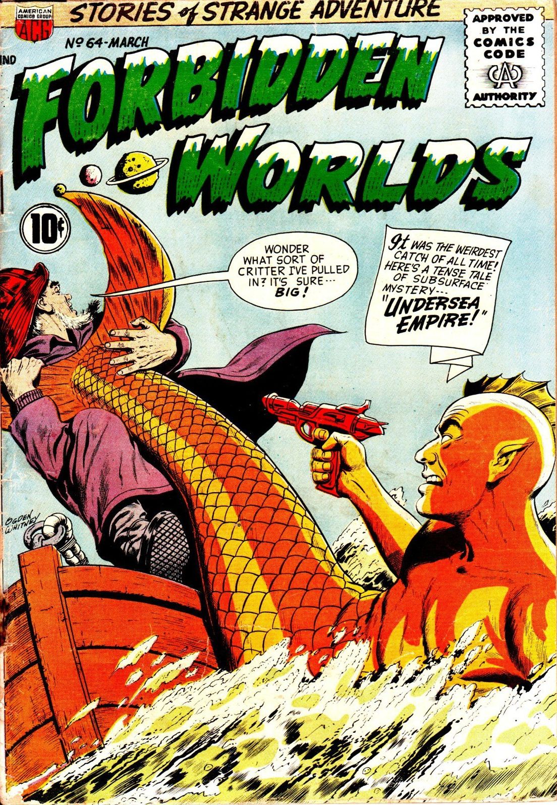 Forbidden Worlds Number 64 Horror Comic Book