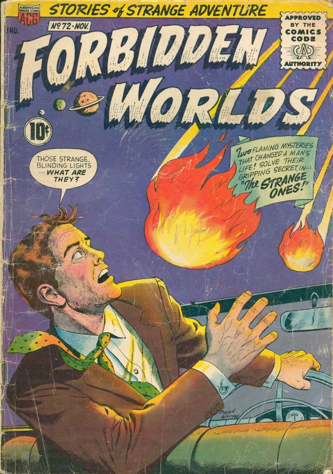 Forbidden Worlds Number 72 Horror Comic Book