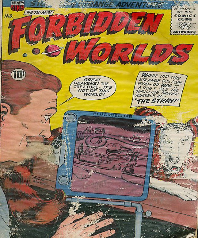 Forbidden Worlds Number 78 Horror Comic Book
