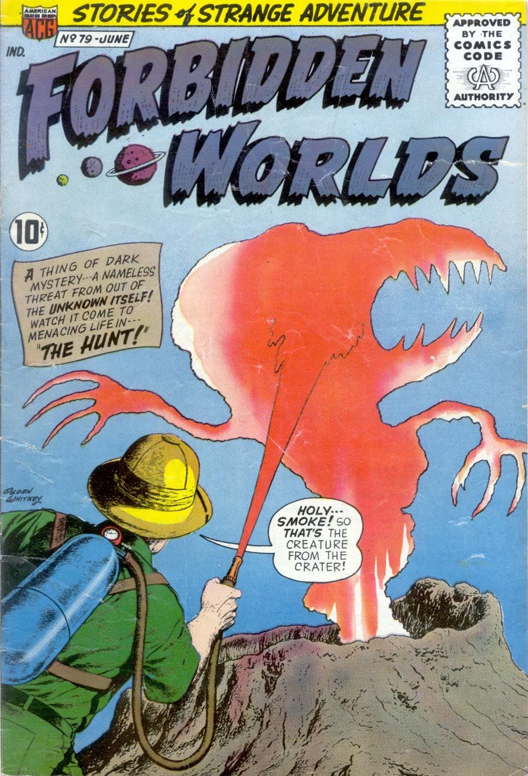 Forbidden Worlds Number 79 Horror Comic Book