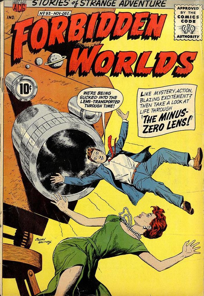 Forbidden Worlds Number 92 Horror Comic Book