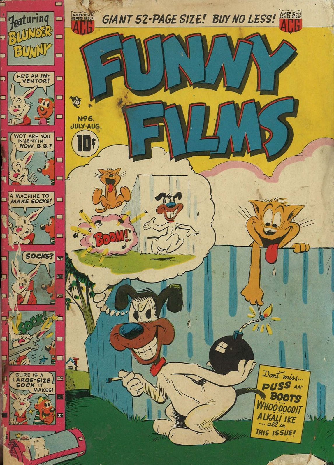 Funny Films Number 6 Humor Comic Book