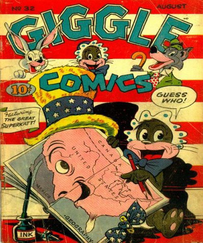 Giggle Comics Number 32 Humor Comic Book