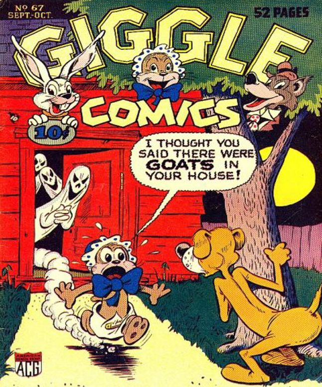 Giggle Comics Number 67 Humor Comic Book