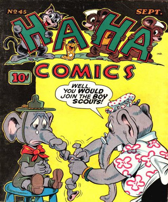 Ha Ha Comics Number 45 Humor Comic Book