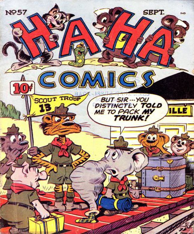 Ha Ha Comics Number 57 Humor Comic Book