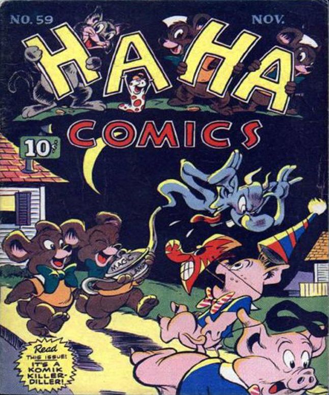 Ha Ha Comics Number 59 Humor Comic Book