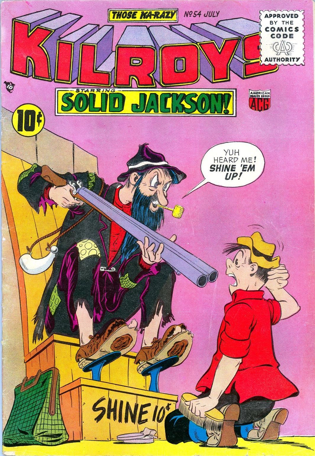 Kilroys Number 54 Childrens Comic Book