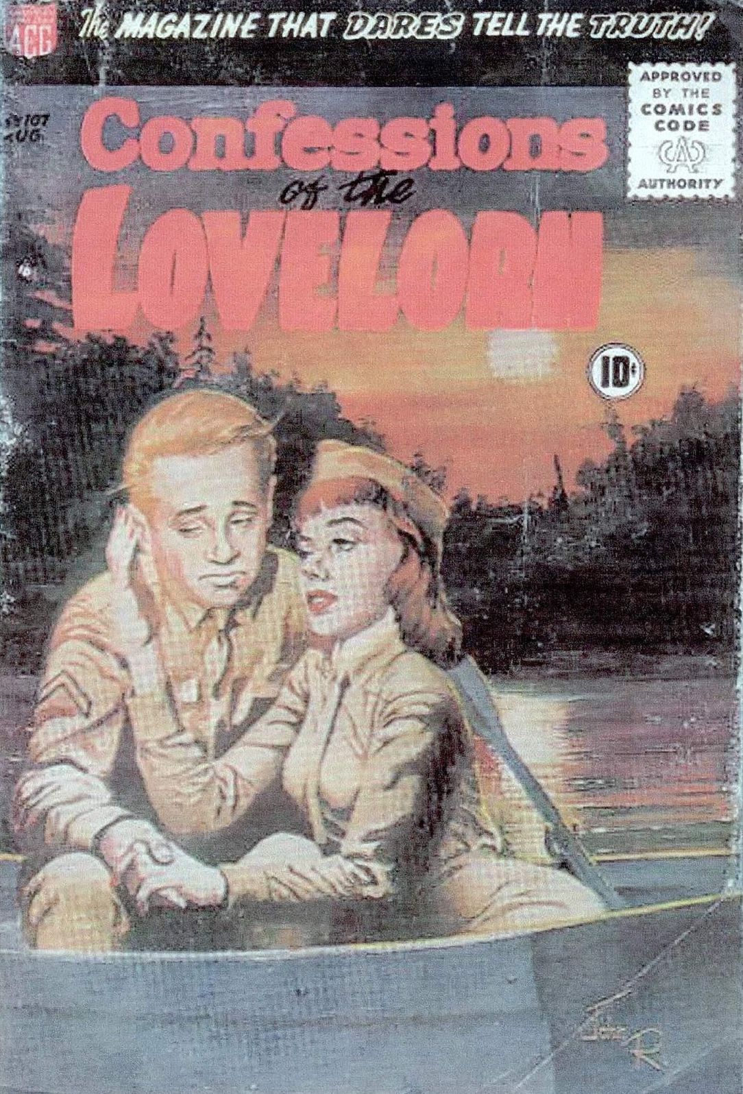 Lovelorn Number 107 Romance Comic Book
