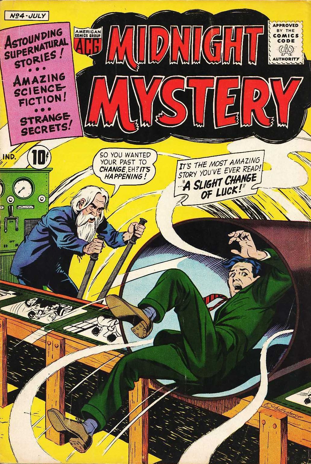 Midnight Mystery Number 4 Horror Comic Book