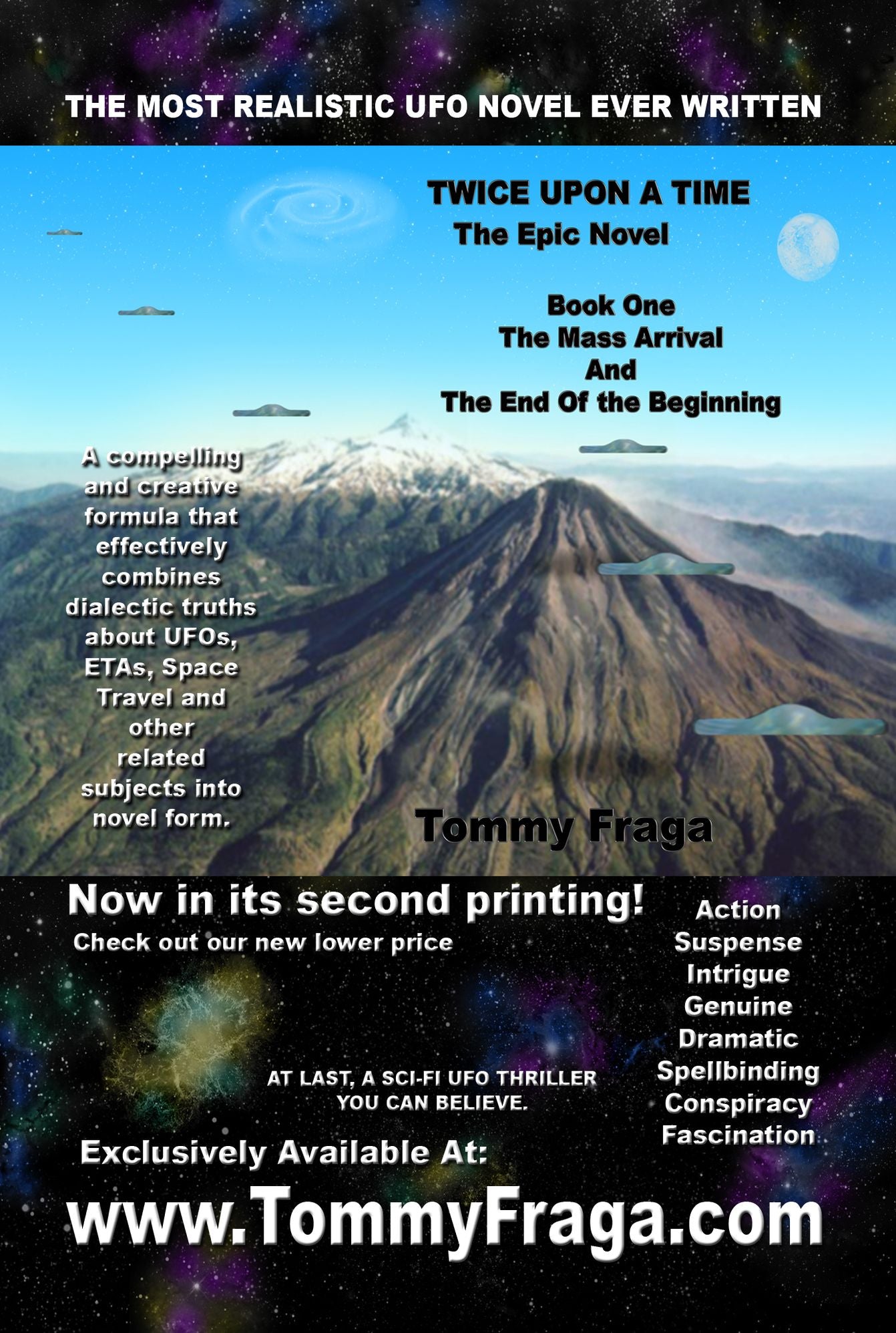 TWICE UPON A TIME The Epic Novel Book One The Mass Arrival and the End of the Beginning