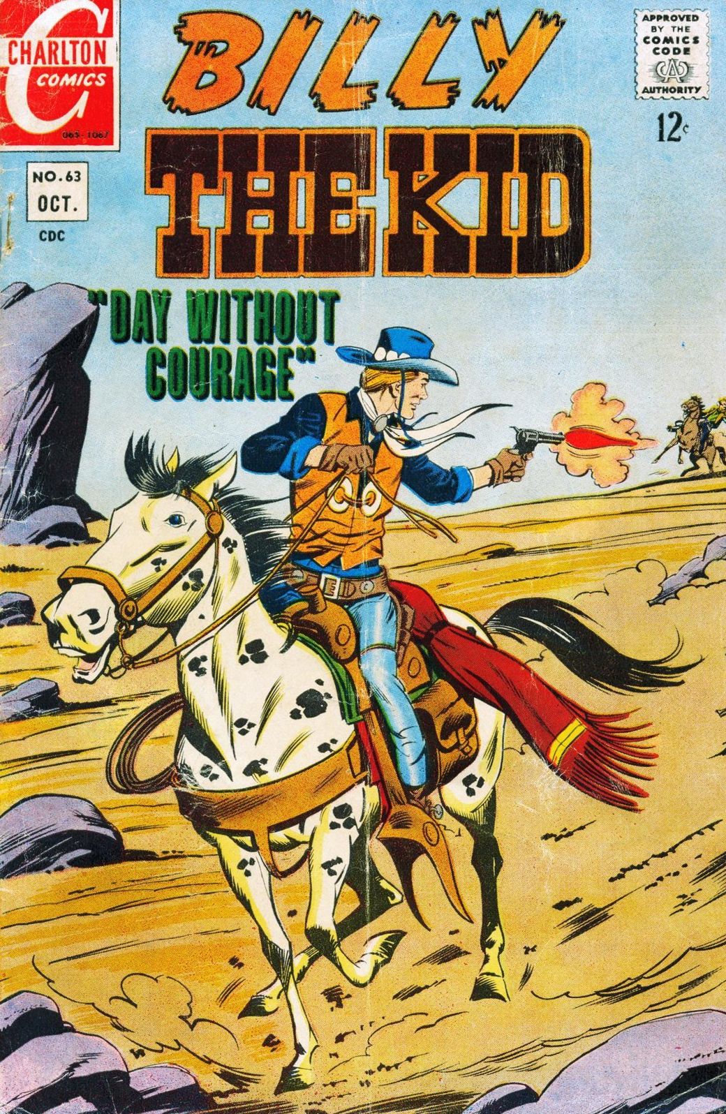 Billy the Kid Number 63 Western Comic Book