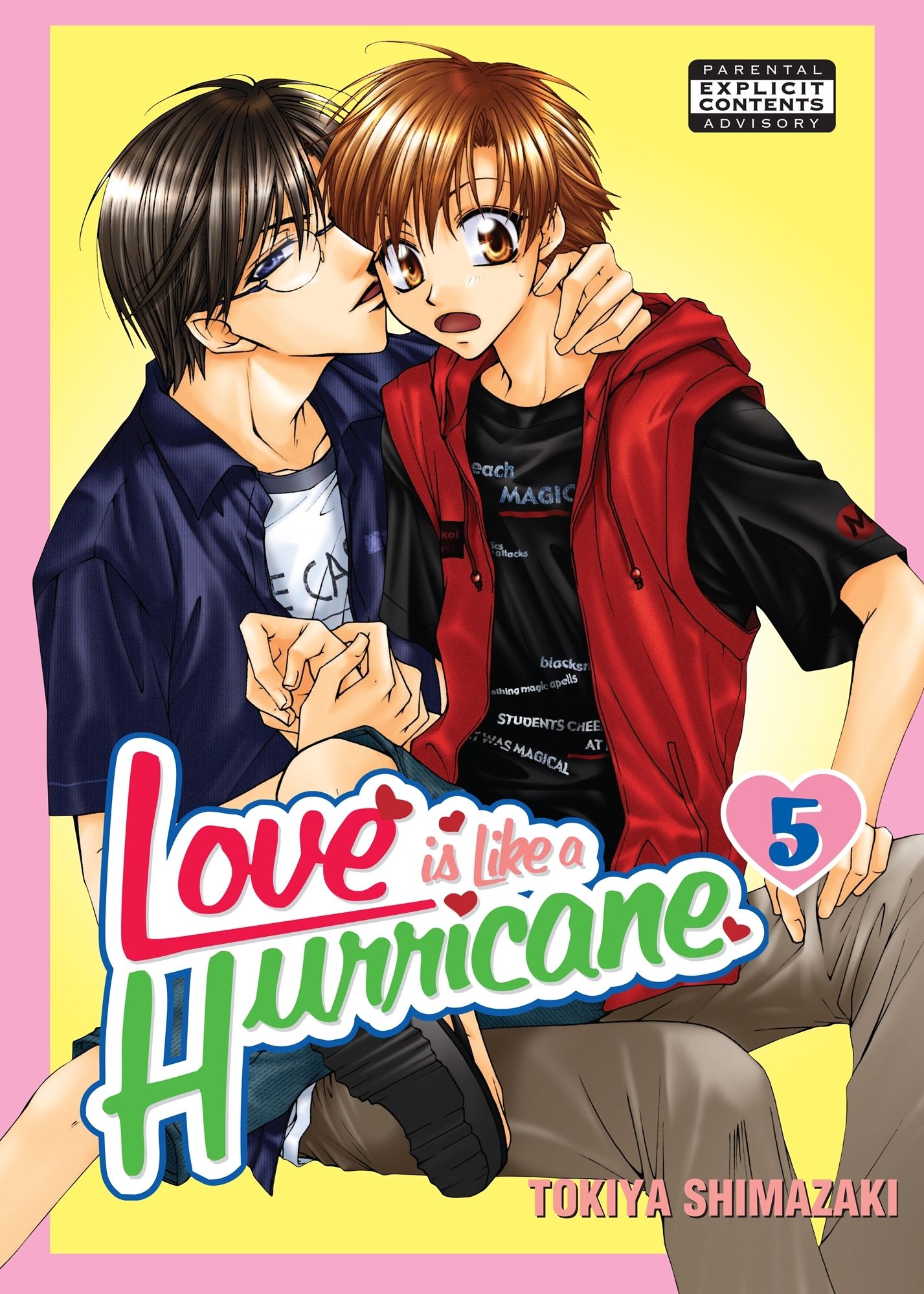 Love Is Like A Hurricane Vol.5 (Yaoi Manga)