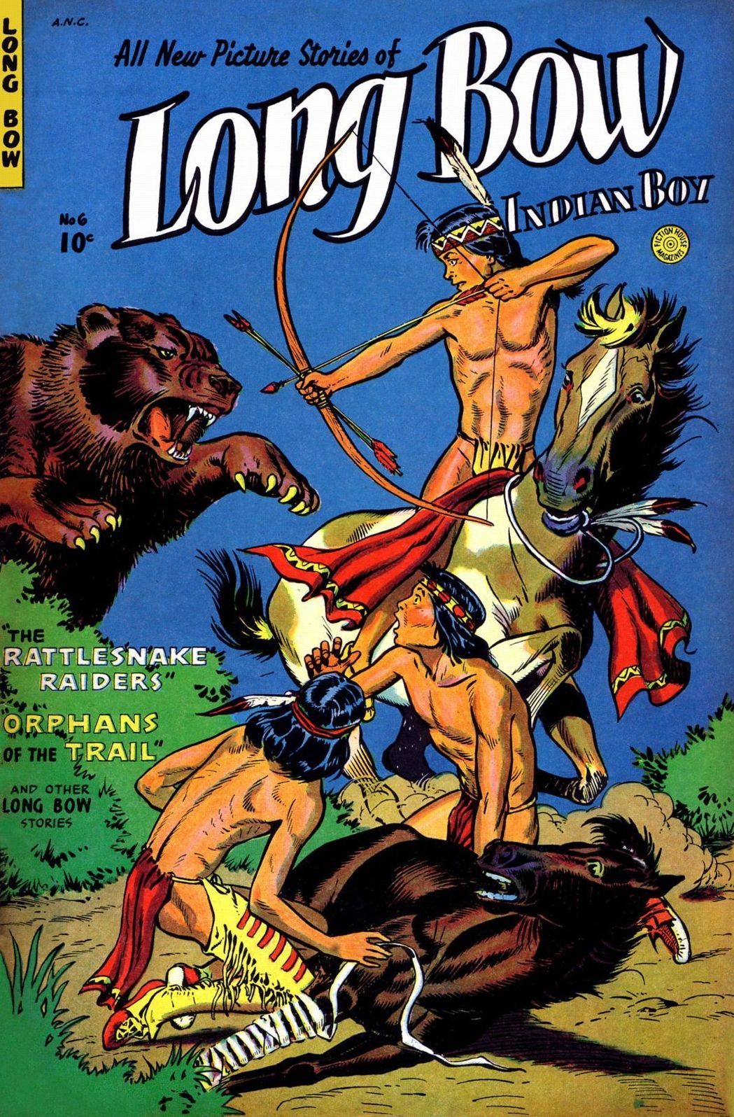 Long Bow Number 6 Western Comic Book
