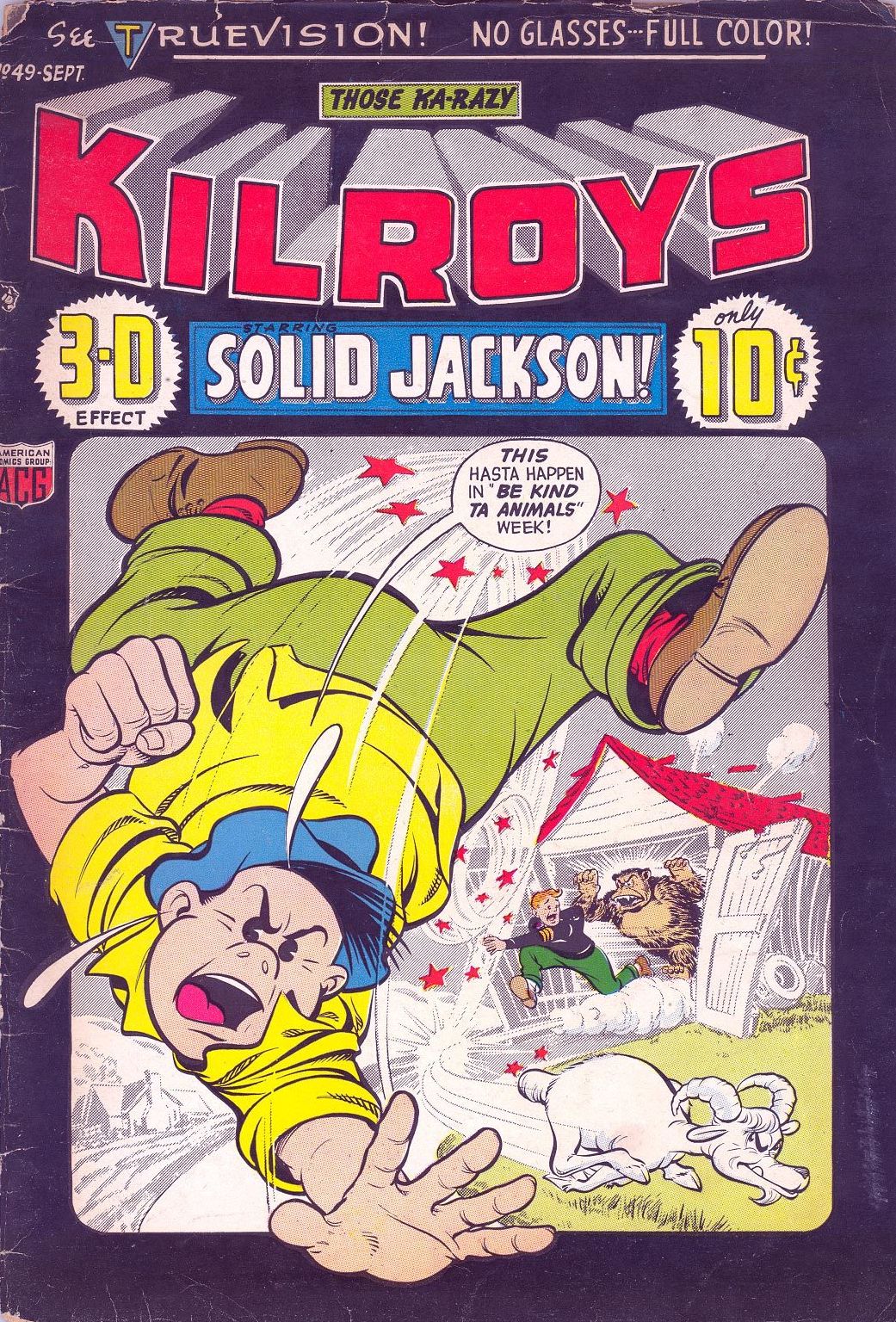 Kilroys Number 49 Childrens Comic Book