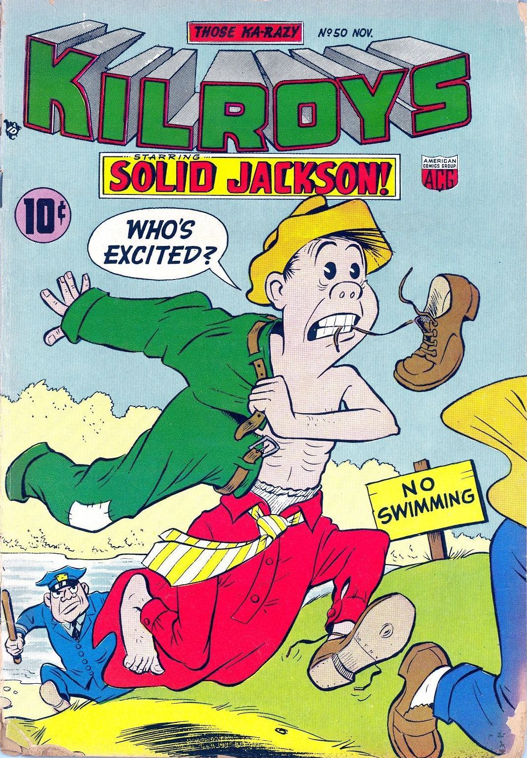 Kilroys Number 50 Childrens Comic Book