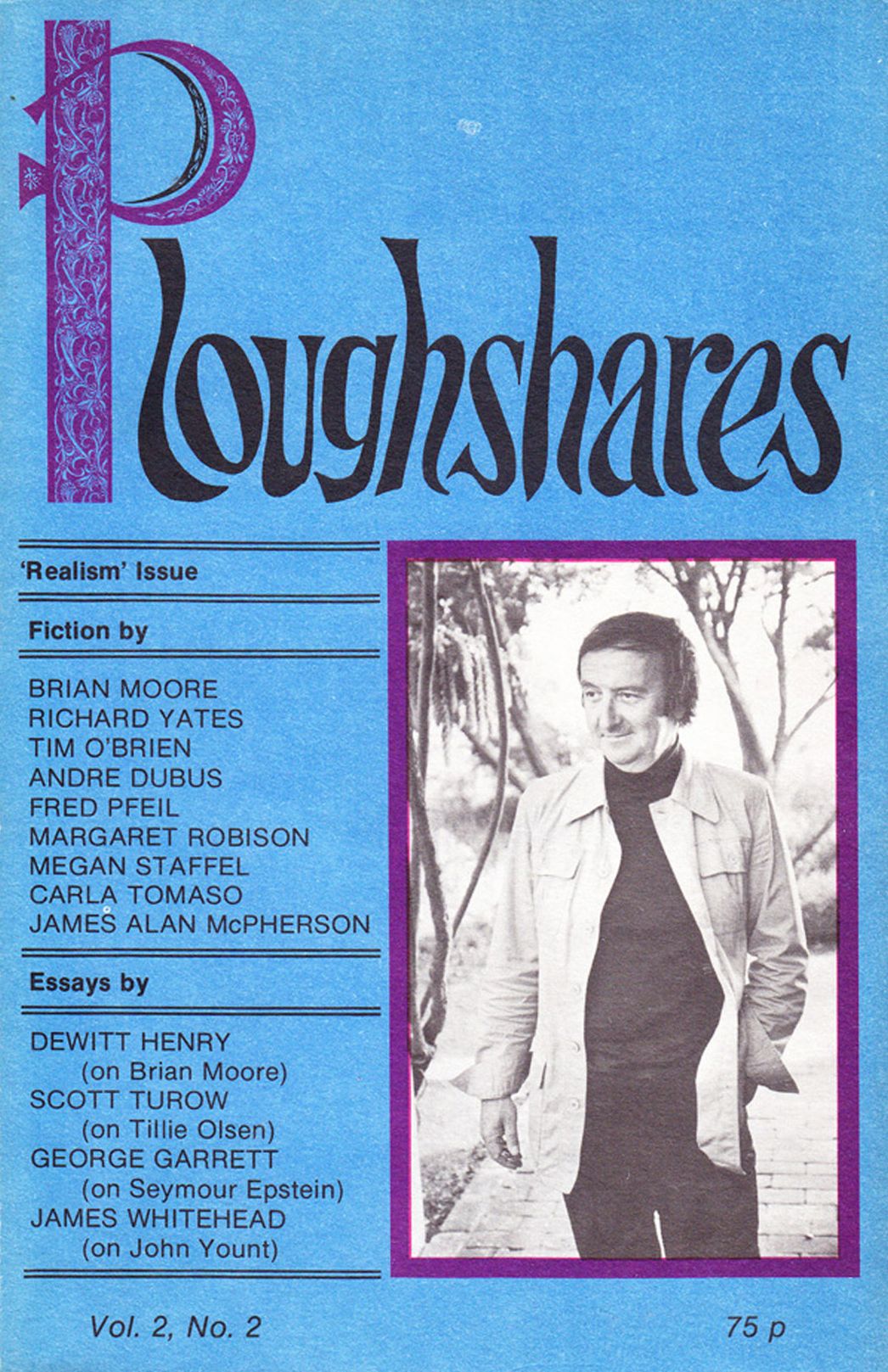 Ploughshares Fall 1974 Guest-Edited by DeWitt Henry