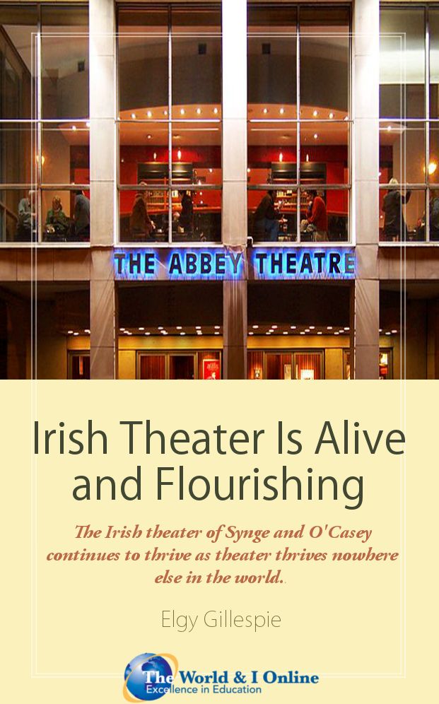 Irish Theater Is Alive and Flourishing