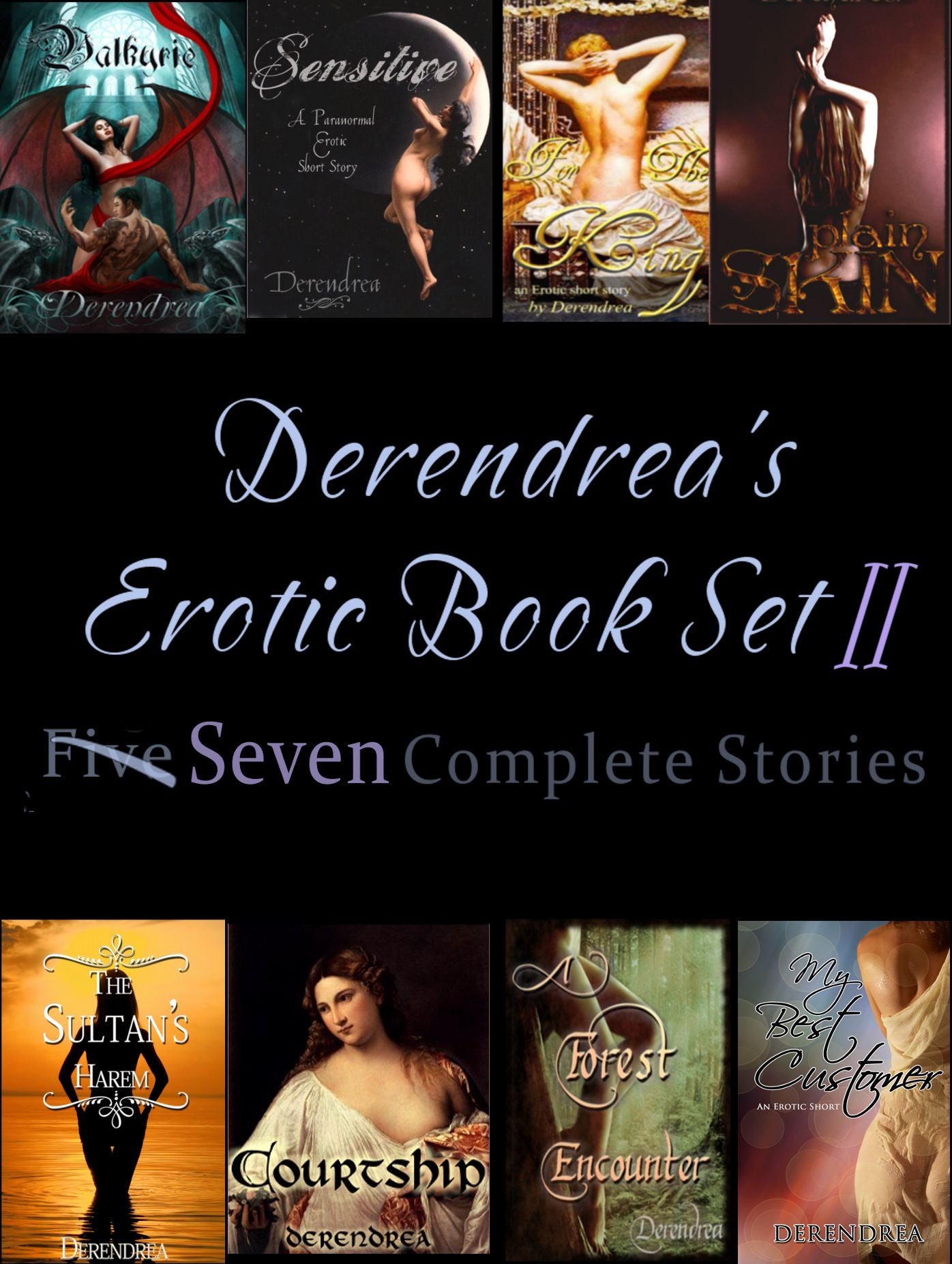 Derendrea's Erotic Book Set II