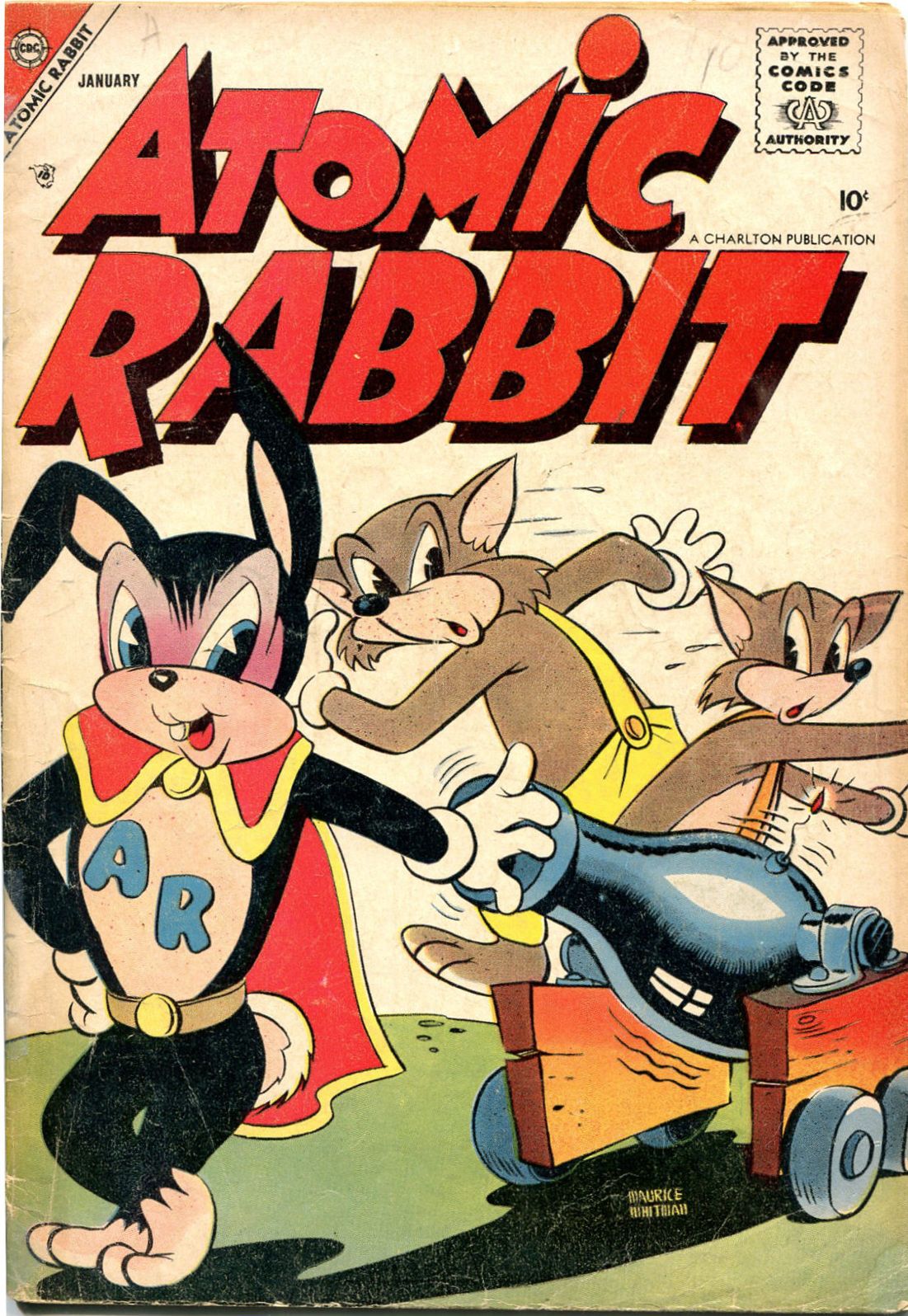 Atomic Rabbit Number 10 Childrens Comic Book