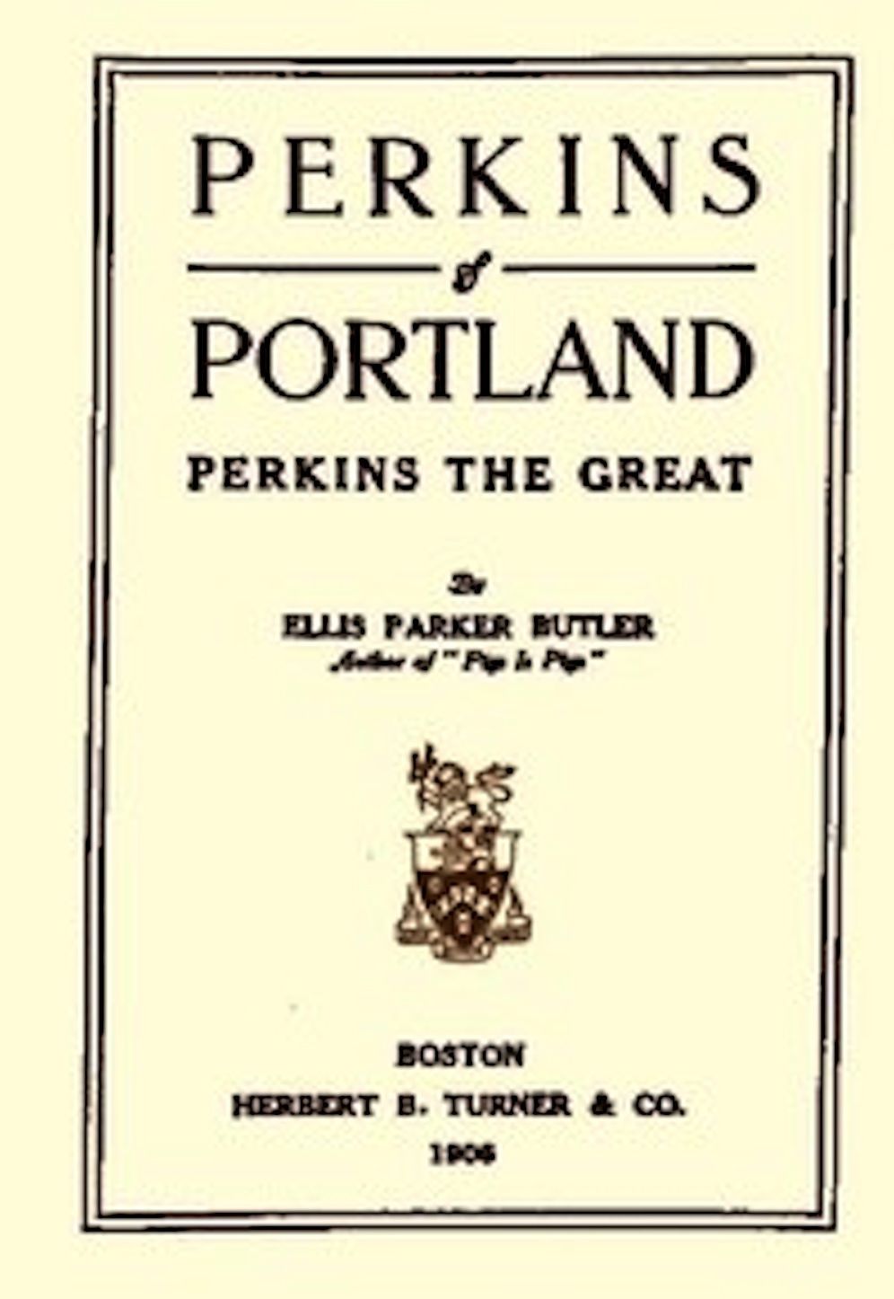 Perkins of Portland (Illustrated)