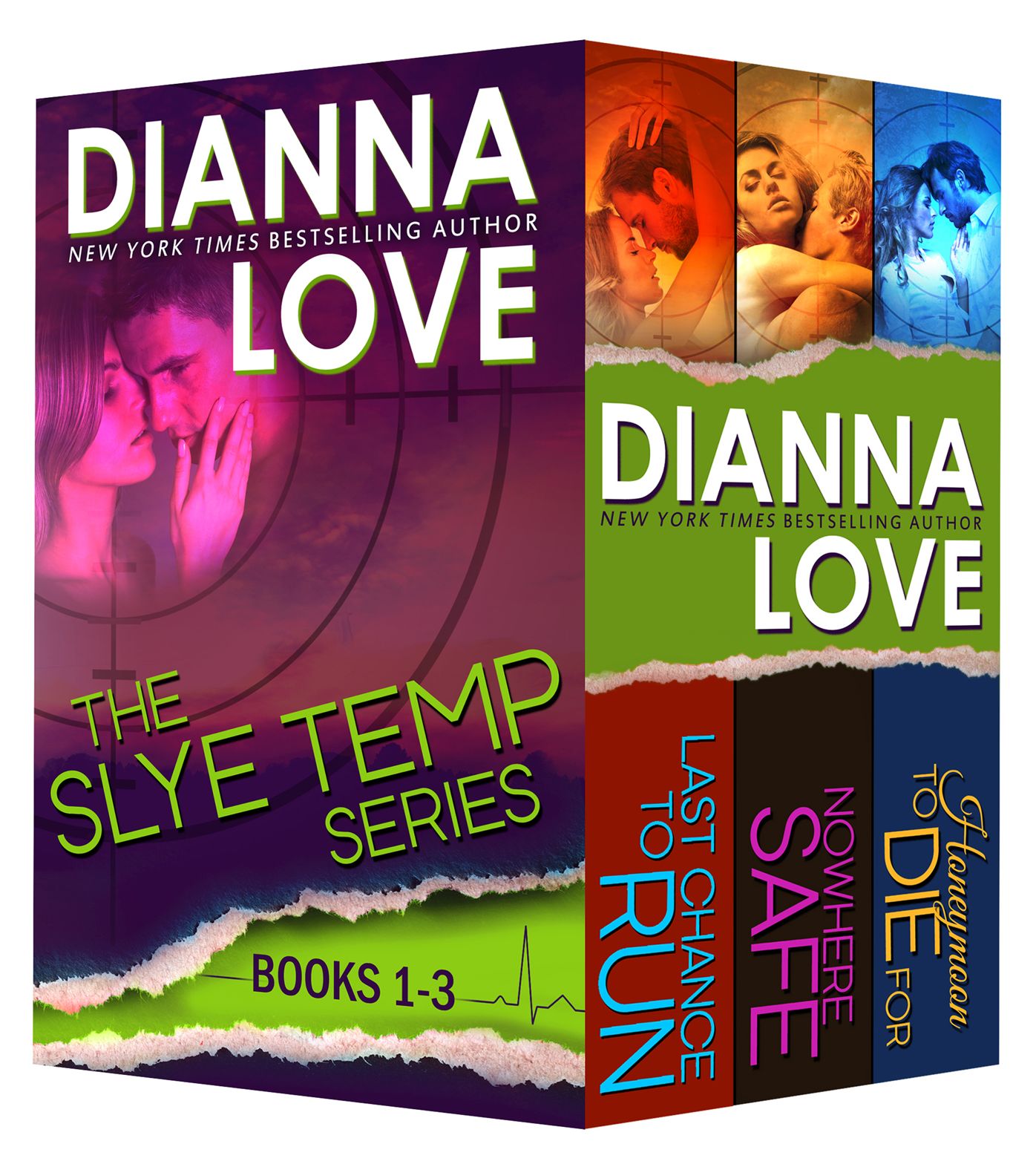 Slye Temp romantic suspense series Box set: Slye Temp Books 1-3