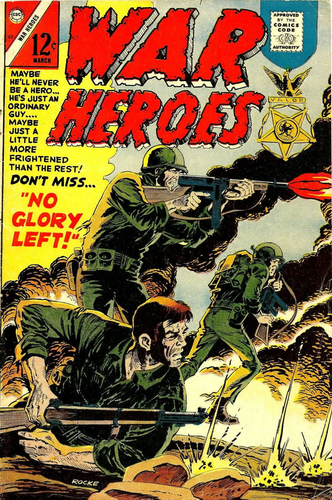 War Heroes Number 23 War Comic Book