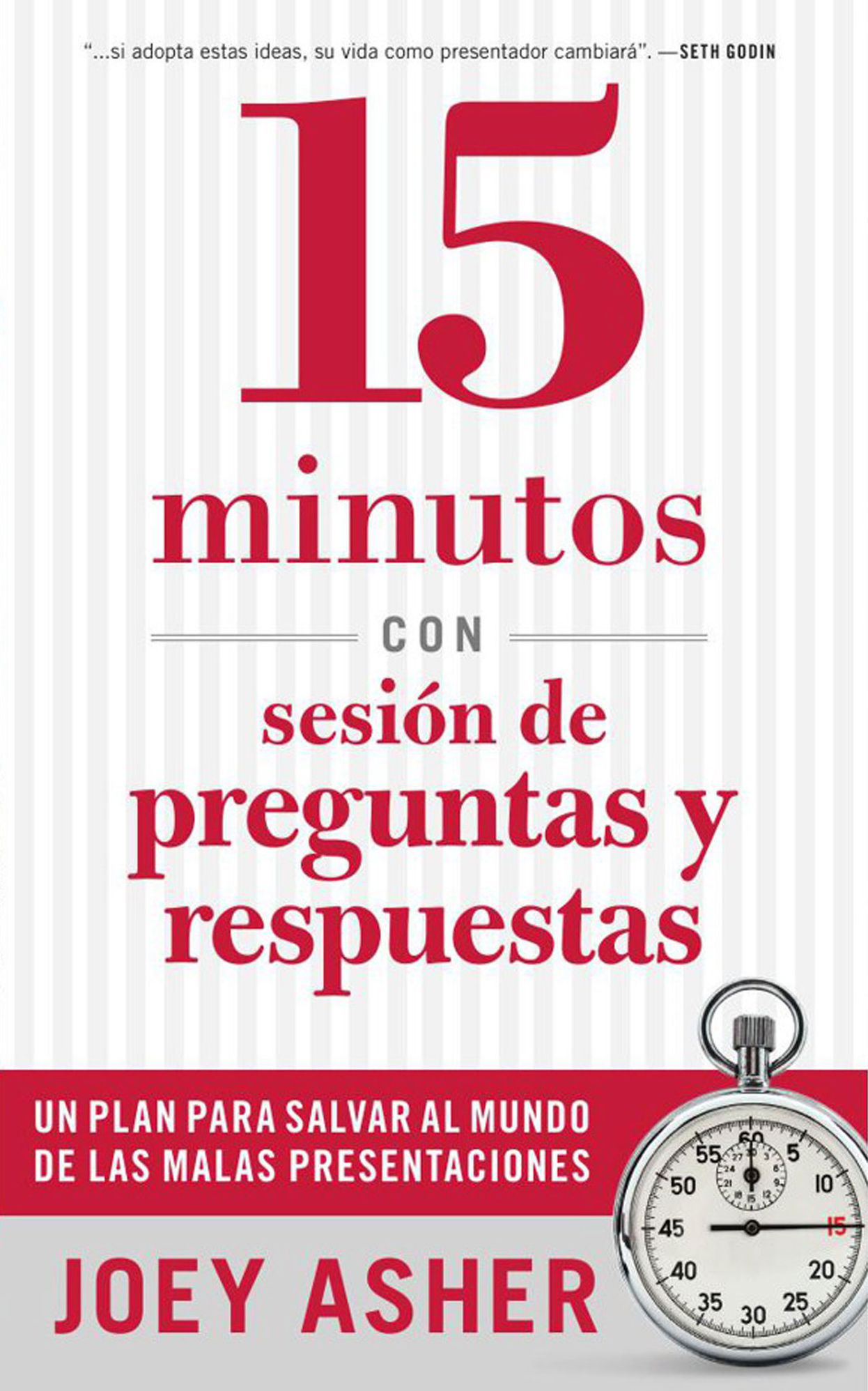 15 minutos con sesi&oacute;n de preguntas y respuestas: un plan para salvar al mundo de las malas presentaciones