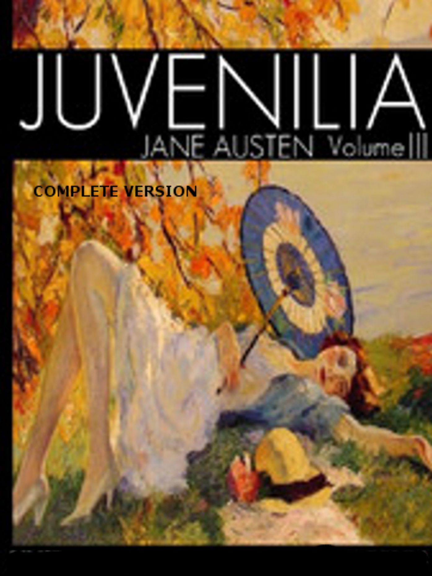 Juvenilia-volume III