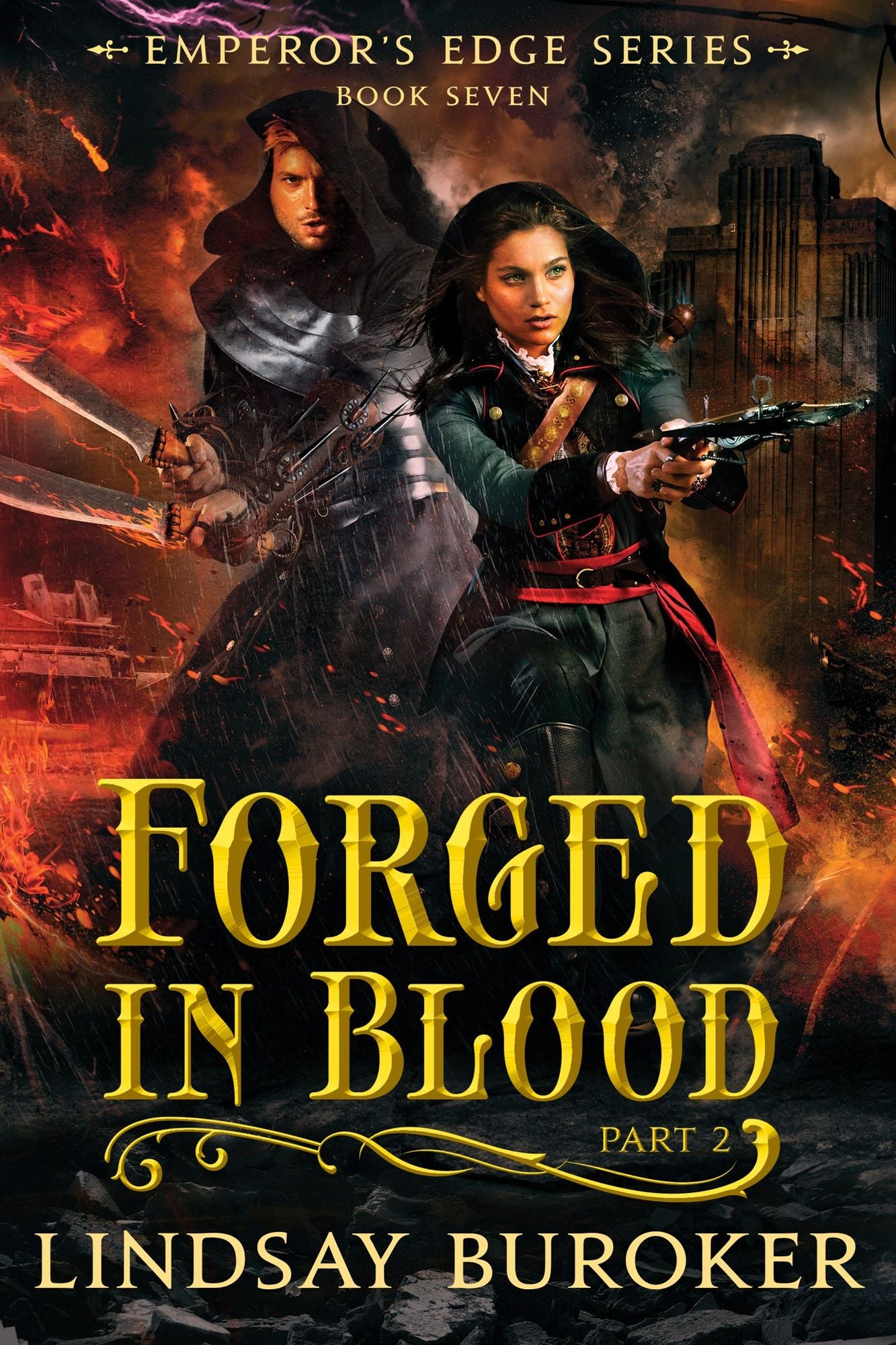 Forged in Blood II (The Emperor's Edge Final Book)