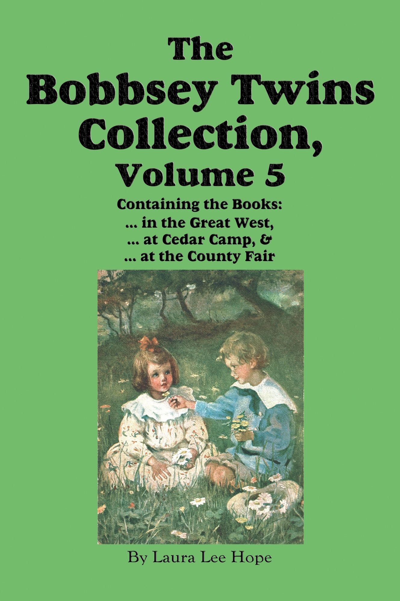 The Bobbsey Twins Collection, Volume 5: in the Great West; at Cedar Camp; at the County Fair