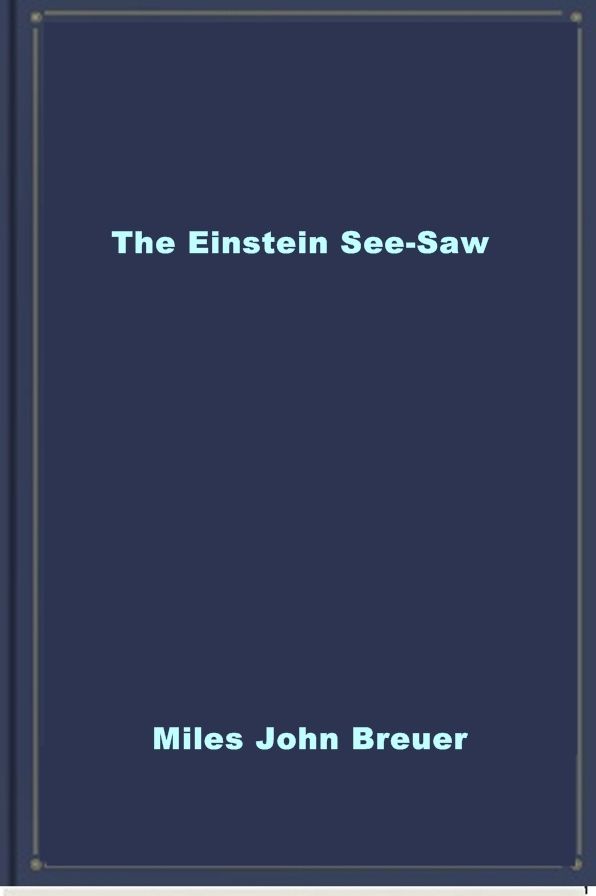 The Einstein See-Saw