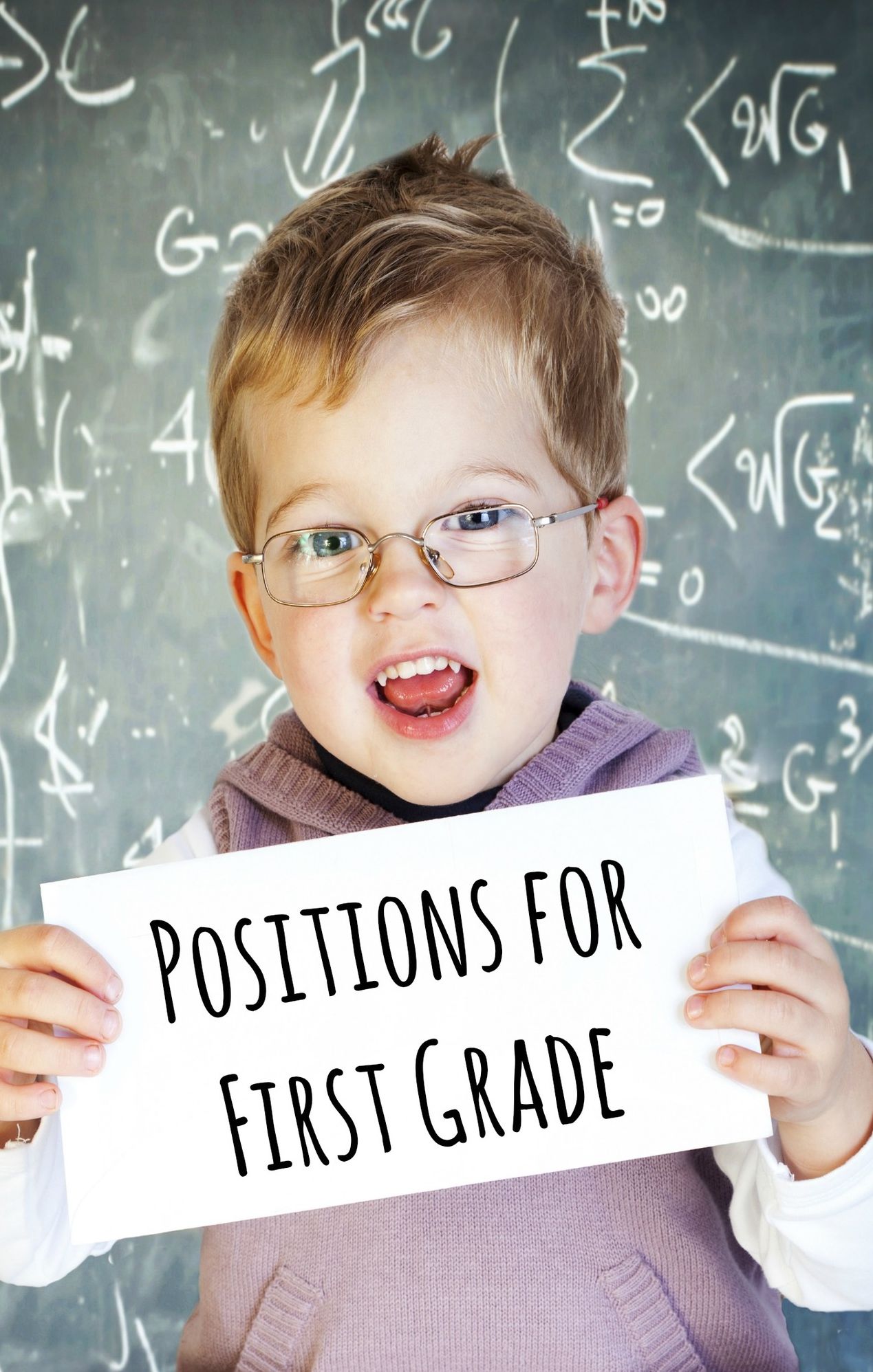 Positions for First Graders