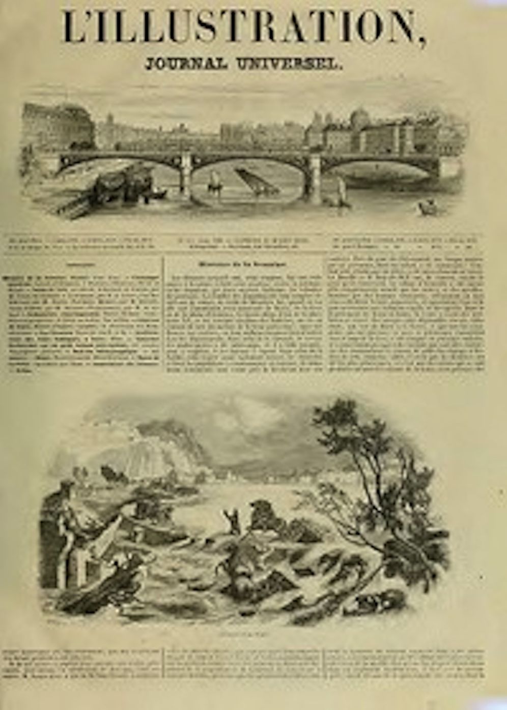 L'Illustration, No. 0055, 16 Mars 1844 (Illustrated)