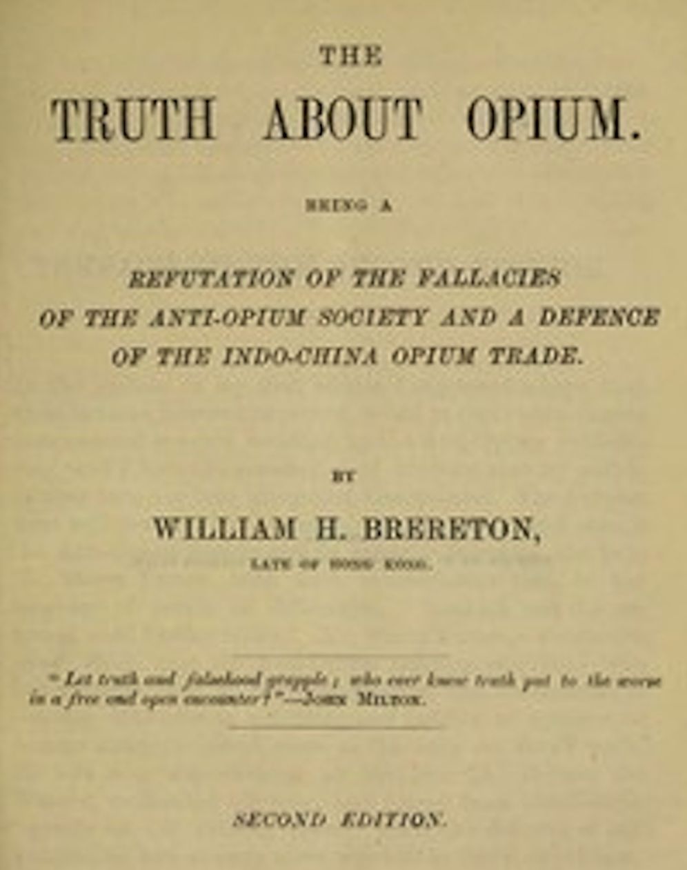 The Truth about Opium