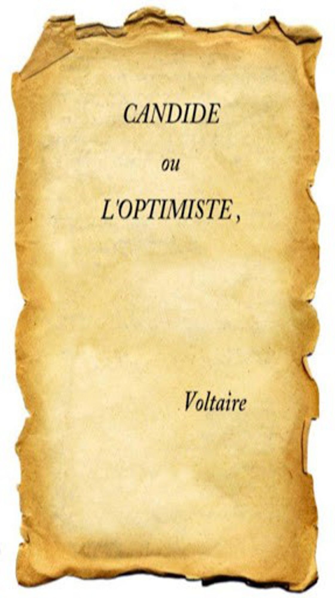 Candide-Voltaire