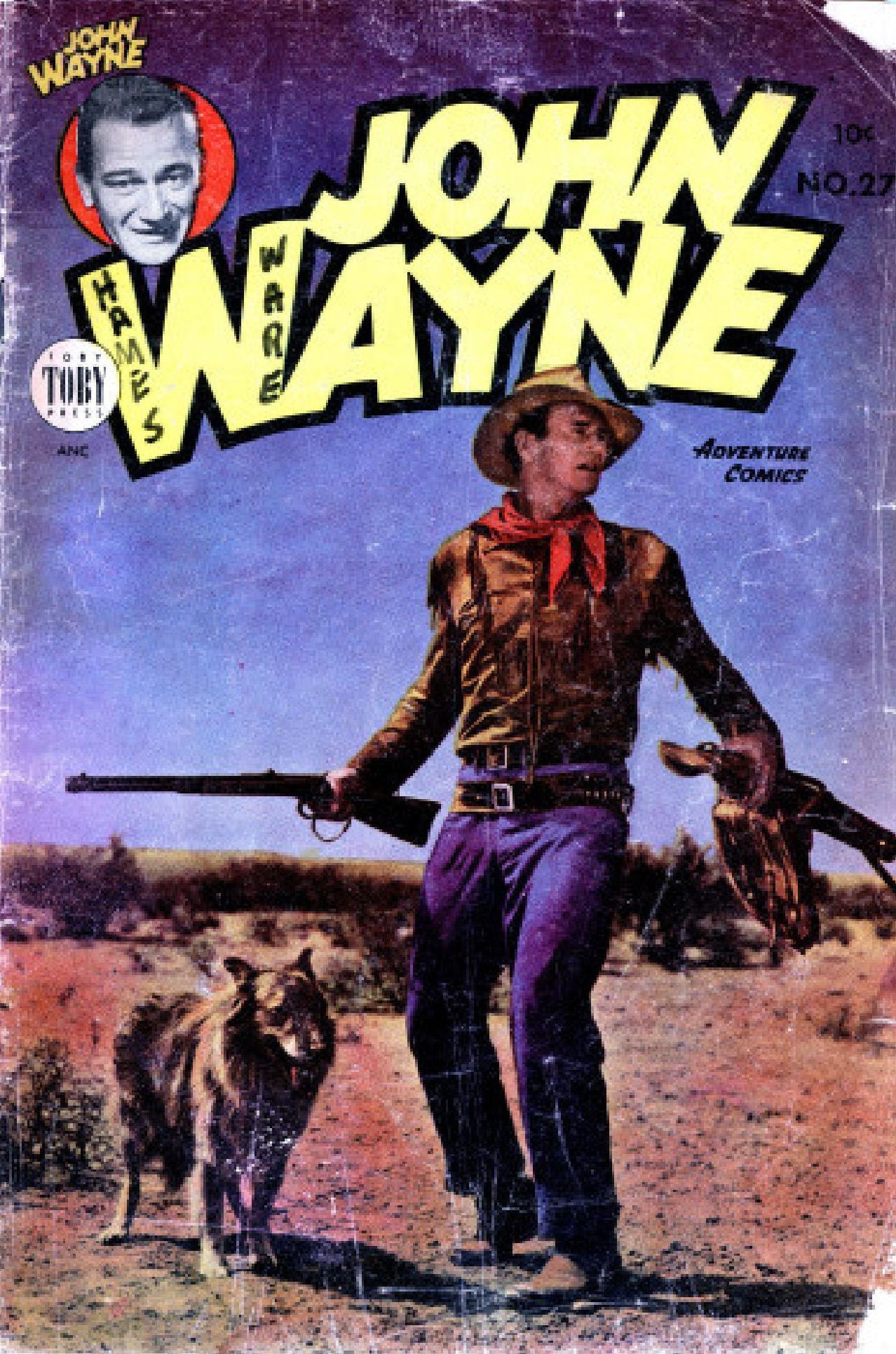 John Wayne Adventure Comics Number 27 Western Comic Book
