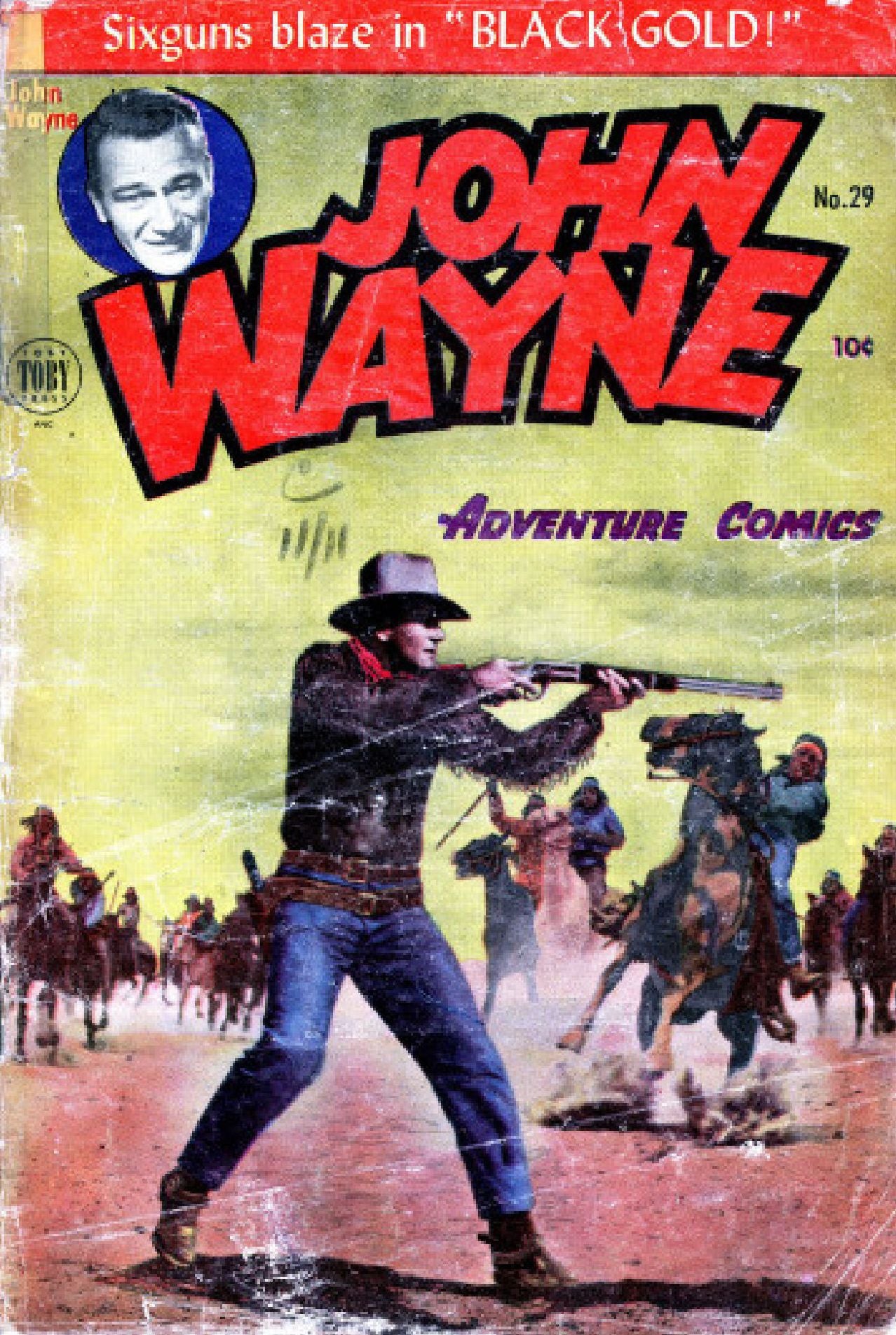 John Wayne Adventure Comics Number 29 Western Comic Book