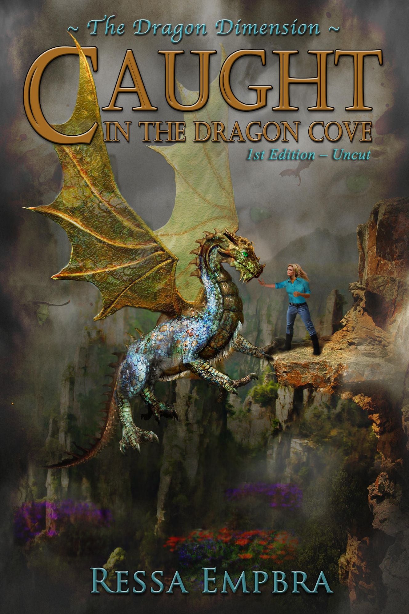 The Dragon Dimension (Caught In The Dragon Cove) 1st Edition Uncut