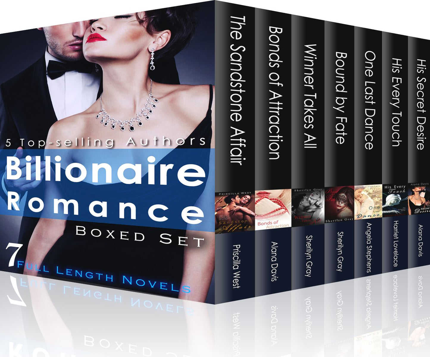 Billionaire Romance Boxed Set: 7 Steamy Full-Length Novels (1000 pages)