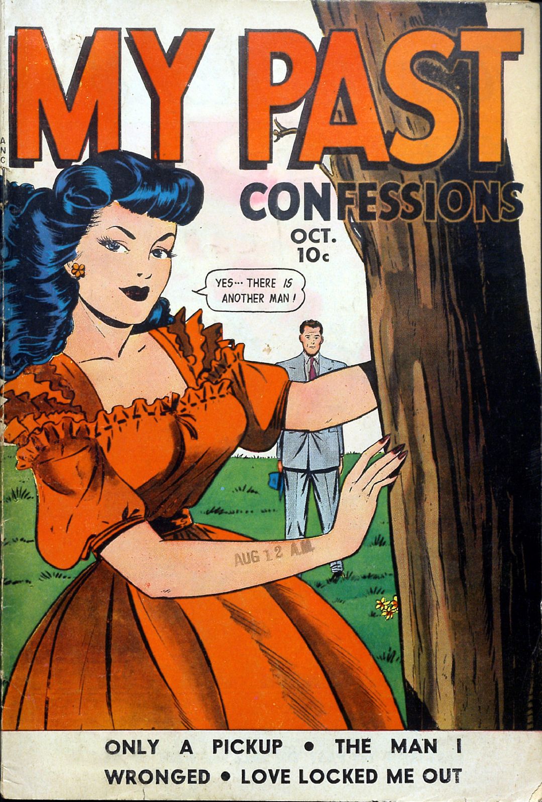My Past Thrilling Confessions Number 8 Love Comic Book