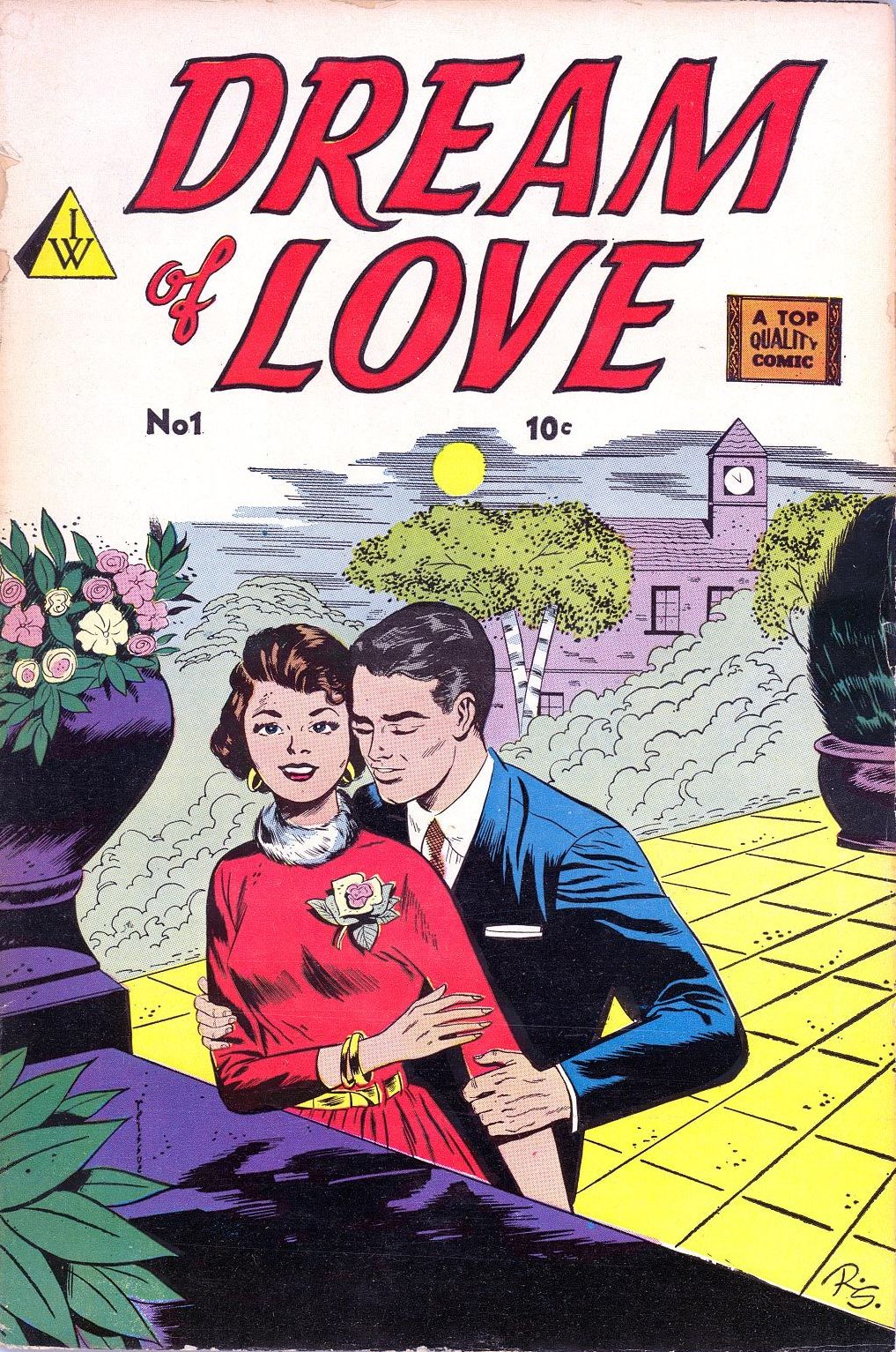 Dream of Love Number 1 Love Comic Book